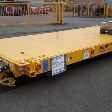 AMT-Gleisbauanhänger mit DB-Netz Abnahme nach RIL 931 mit Arbeitsberechtigung im Baugleis